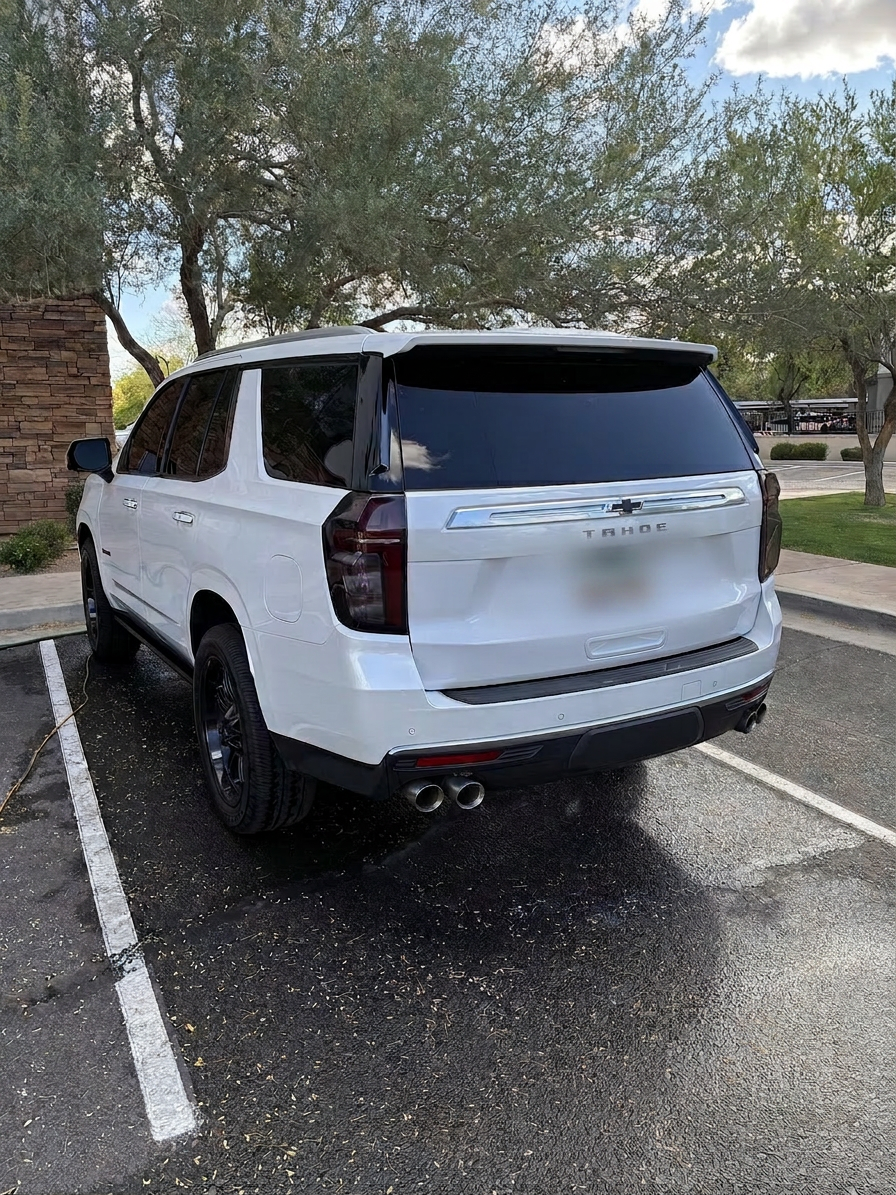 Restored headlight glowing